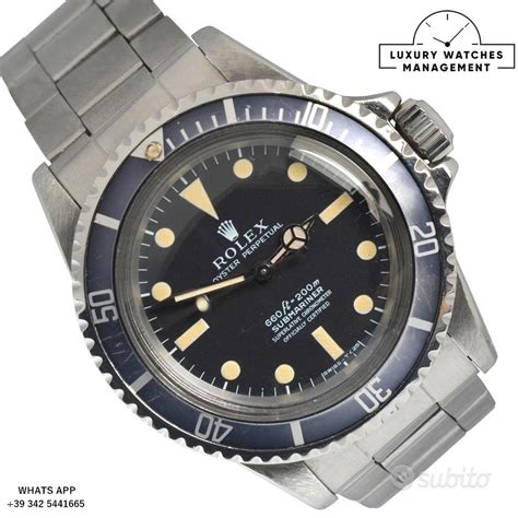 rolex submariner su subito.it|rolex submariner stampata.